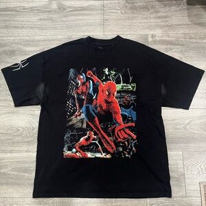 Black Spider-Man Graphic T-Shirt